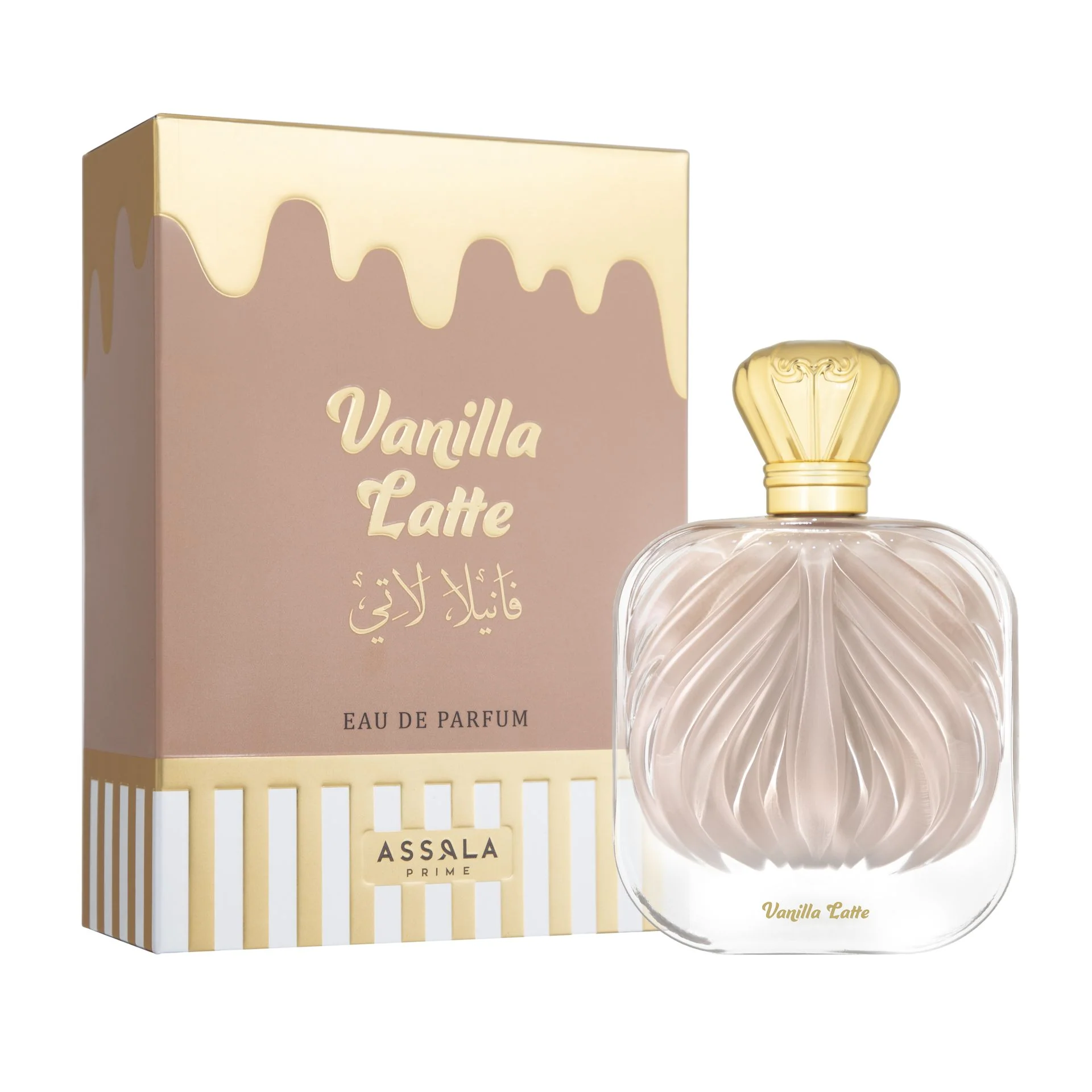 Assala Prime Vanilla Latte Eau De Parfum For Unisex - Gourmand Oriental Perfume 100ml - Image 2
