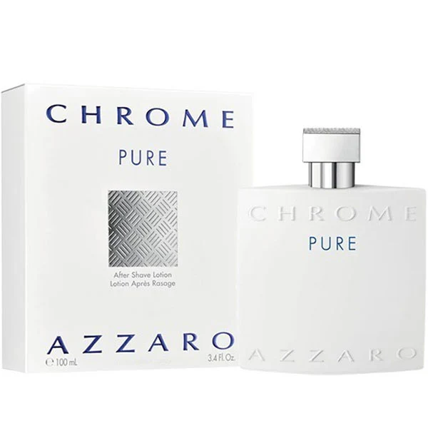 AZZARO CHROME PURE FOR MEN EDT 100ML - Image 2