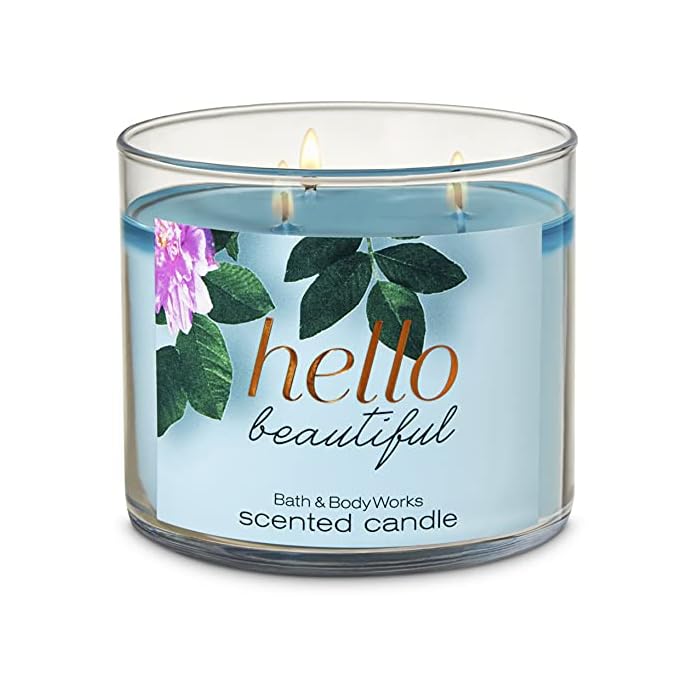 Bath & Body Works Hello Beautiful Scented Candle 411g