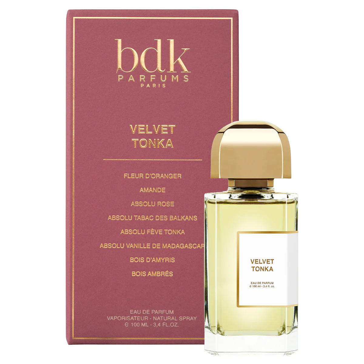 Bdk Parfums Velvet Tonka Perfume For Unisex EDP 100ml