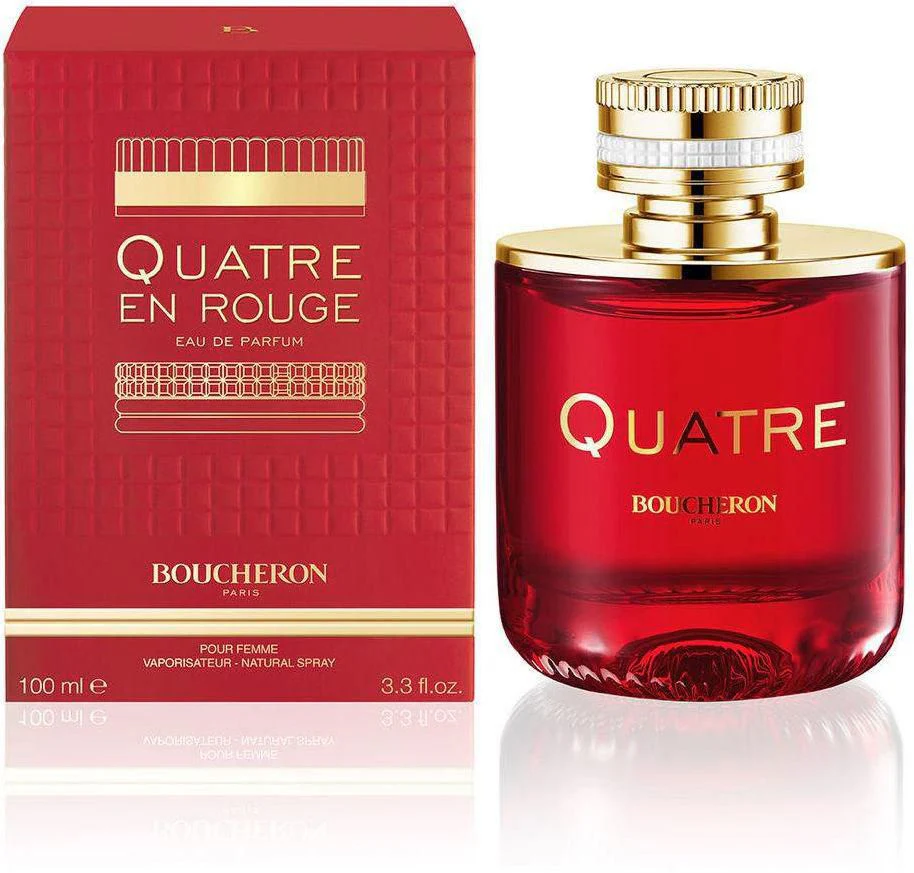Boucheron Quatre En Rouge Perfumes for Women, EDP, 100ml