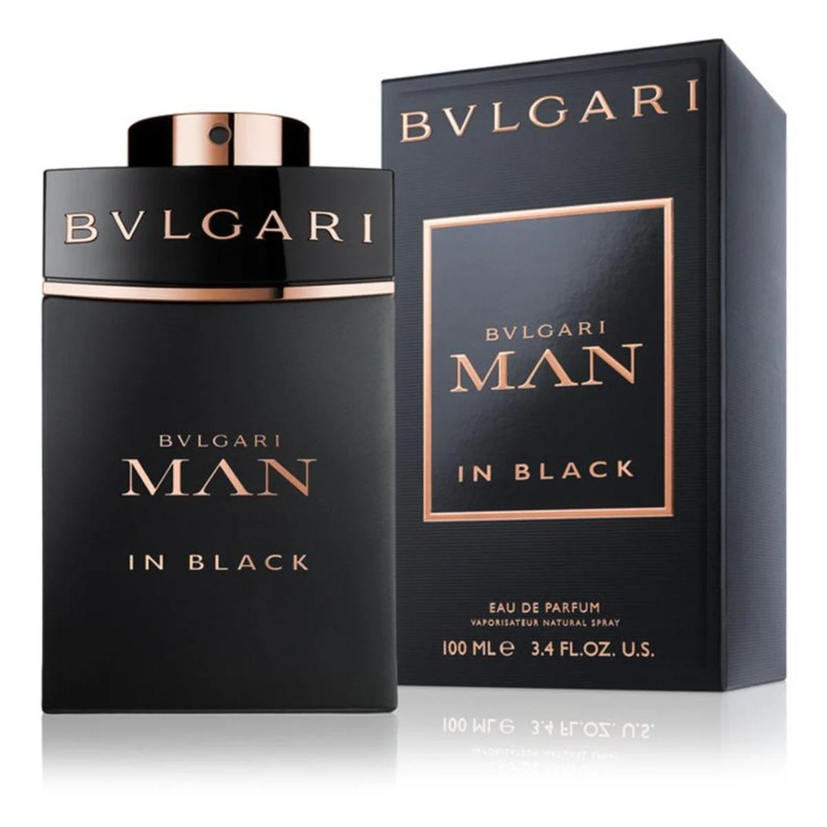 Bvlgari Man In Black Eau De Parfum For Men- Oriental Floral Perfume 100Mml Refillable - Image 2
