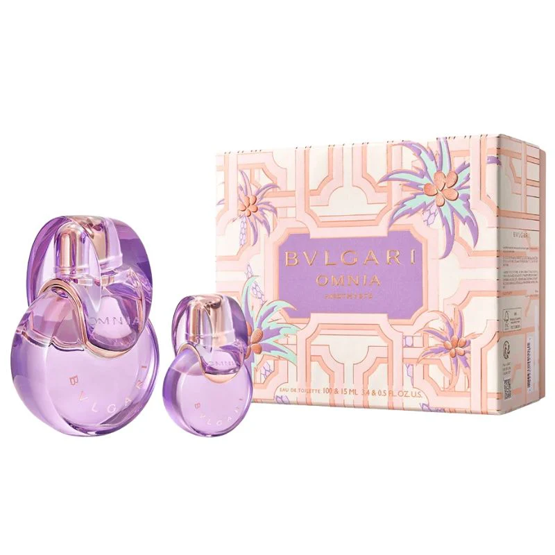 Bvlgari Omnia Amethyste For Women Set EDT 100ml + EDT 15ml - Image 2