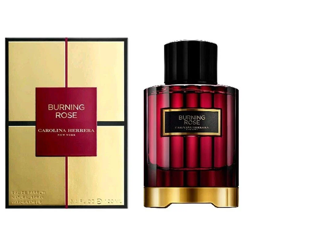 BYREDO CAROLINA HERRERA BURNING ROSE EAU DE PERFUME FOR WOMEN, 100 ML