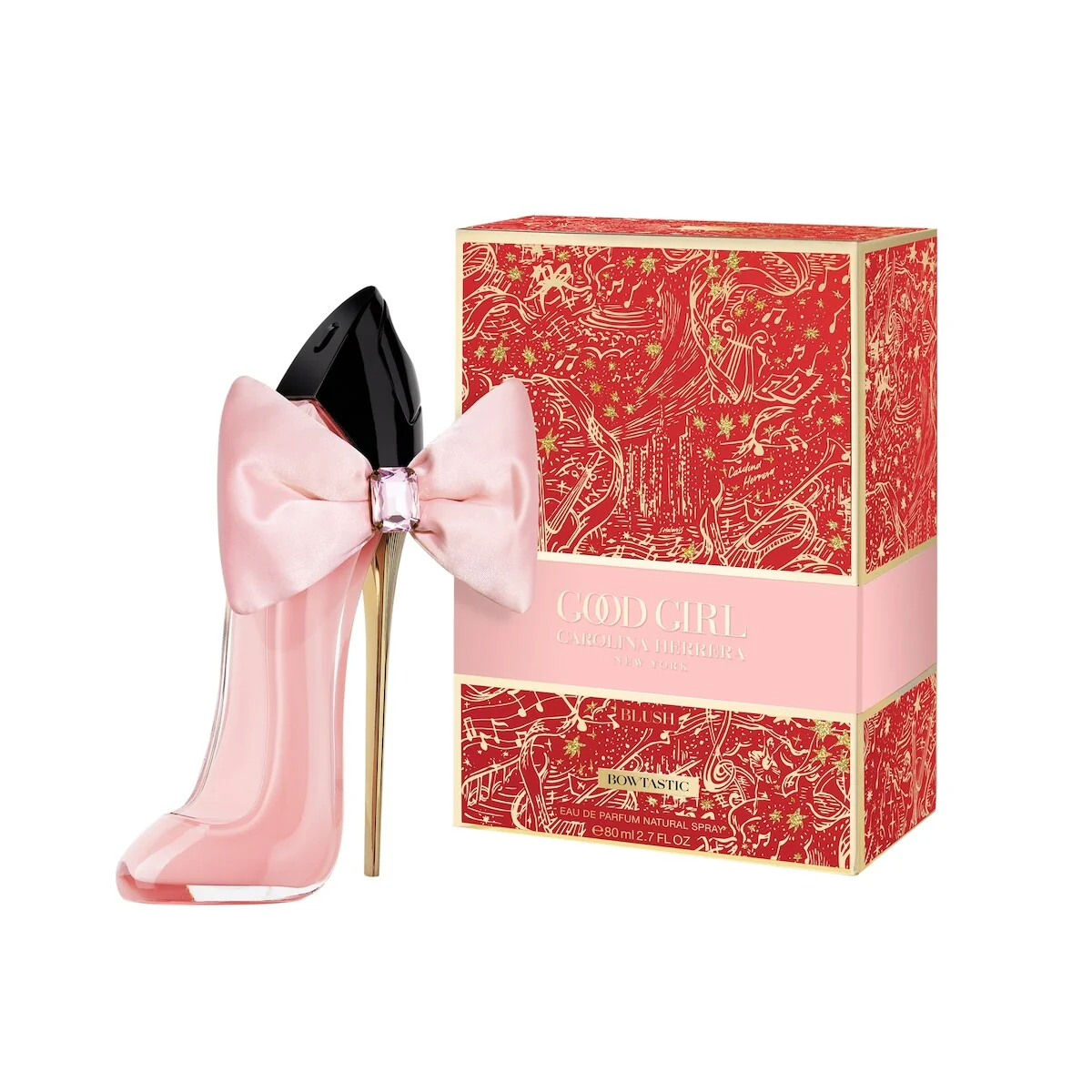 Carolina Herrera Good Girl Blush Bowtastic Eau De Parfum For Women - Fresh floral Perfume 80ml - Image 2
