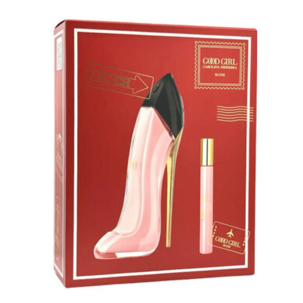 Carolina Herrera Good Girl Blush For Women EDP 80ml + EDP 10ml Travel Set - Image 3