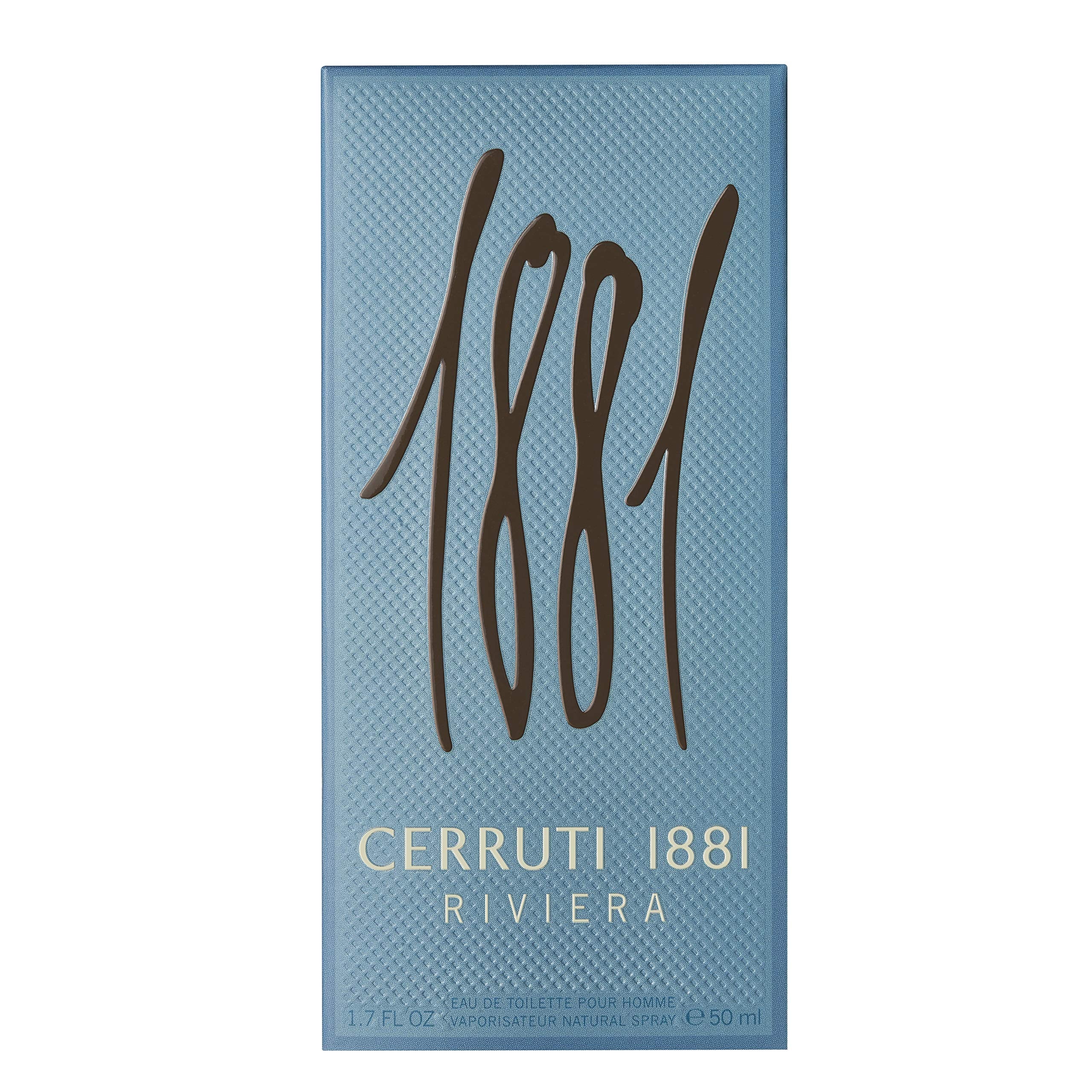 Cerruti 1881 Riviera Pour Homme Eau De Toilette For Men - Floral Woody Musk Perfume 50ml - Image 2