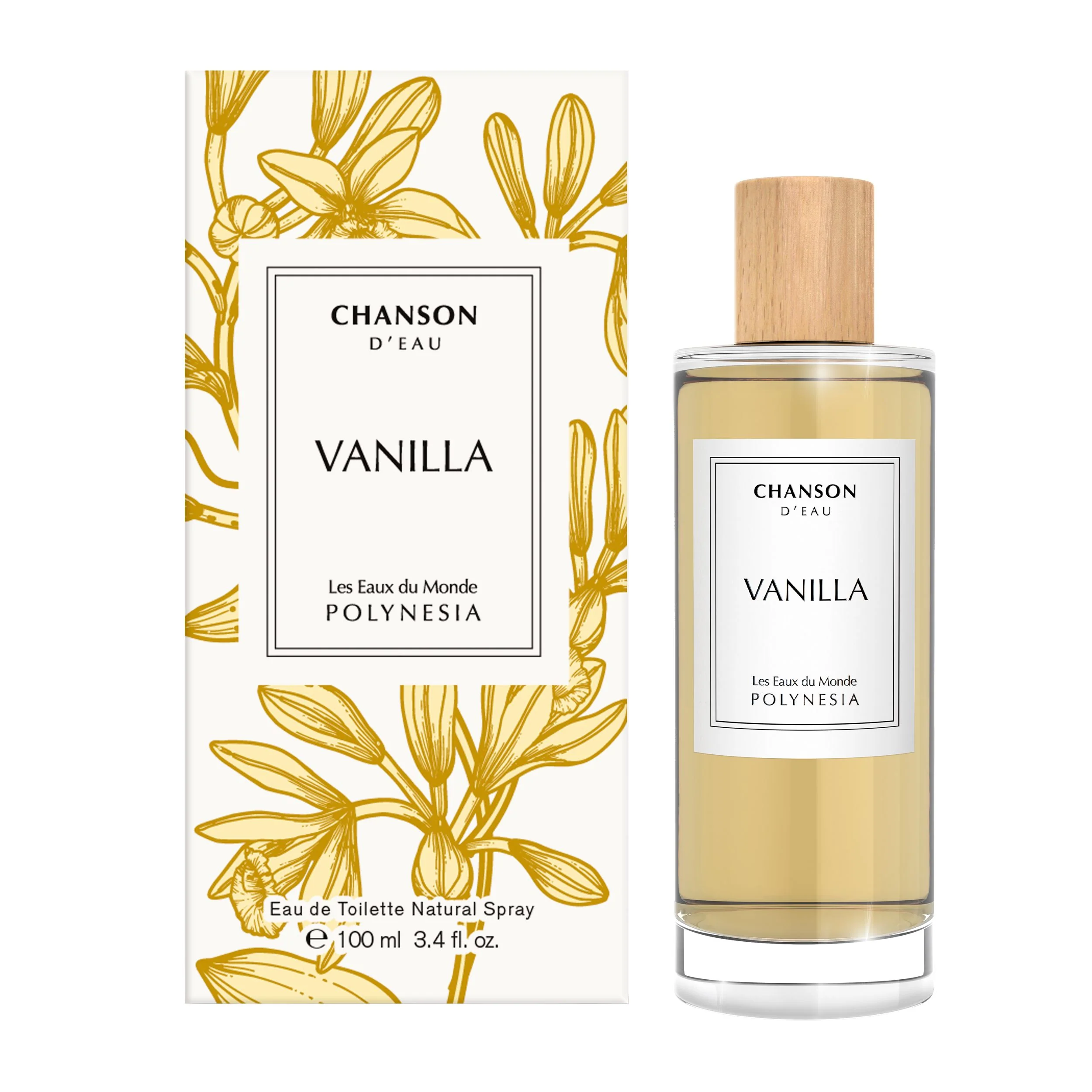 Chanson D'Eau Les Eaux Du Monde Vanilla Perfume For Women EDT 100ml - Image 3