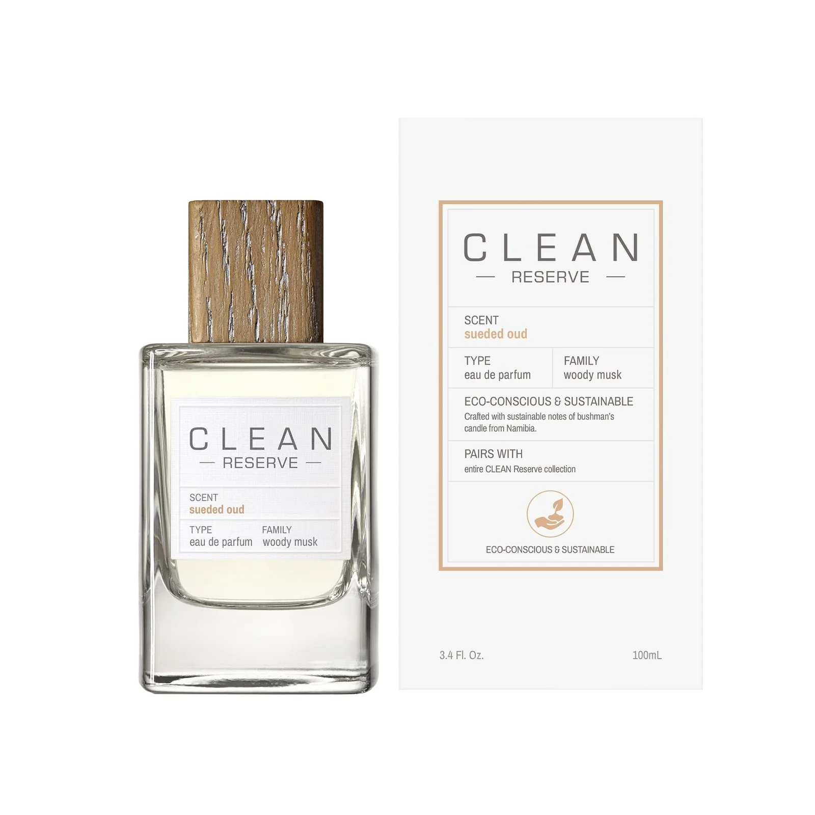 Clean Reserve Sueded Oud Perfume For Unisex EDP 100ml - Image 3