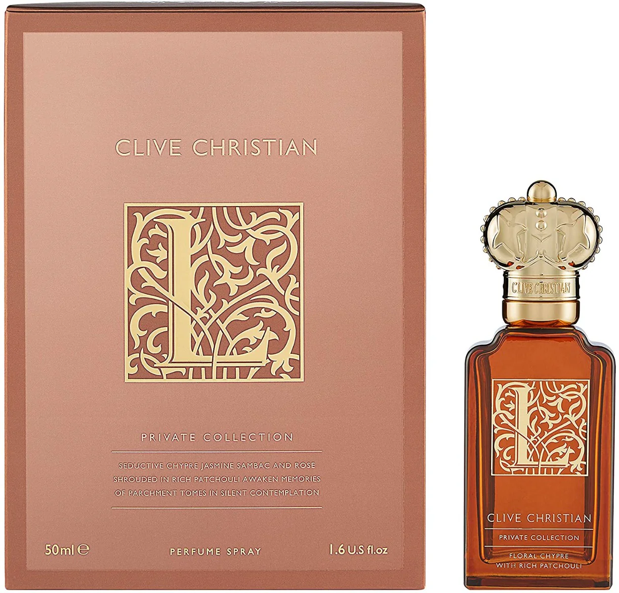 CLIVE CHRISTIAN PRIVATE COLLECTION L FLORAL CHYPRE PERFUME SPRAY FOR WOMEN EDP 50 ml - Image 2