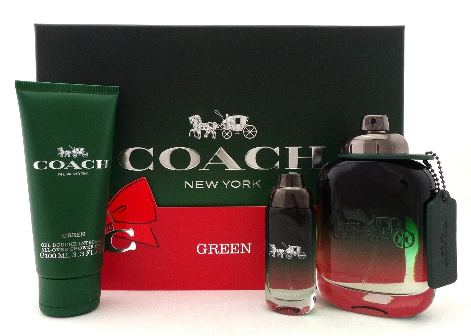 Coach Green Gift Set For Men - Image 3