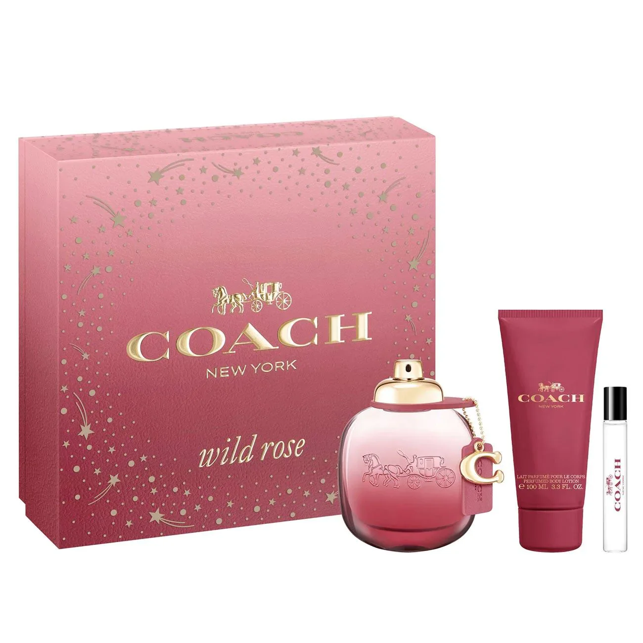 Coach New York Wild Rose Gift Set For Women