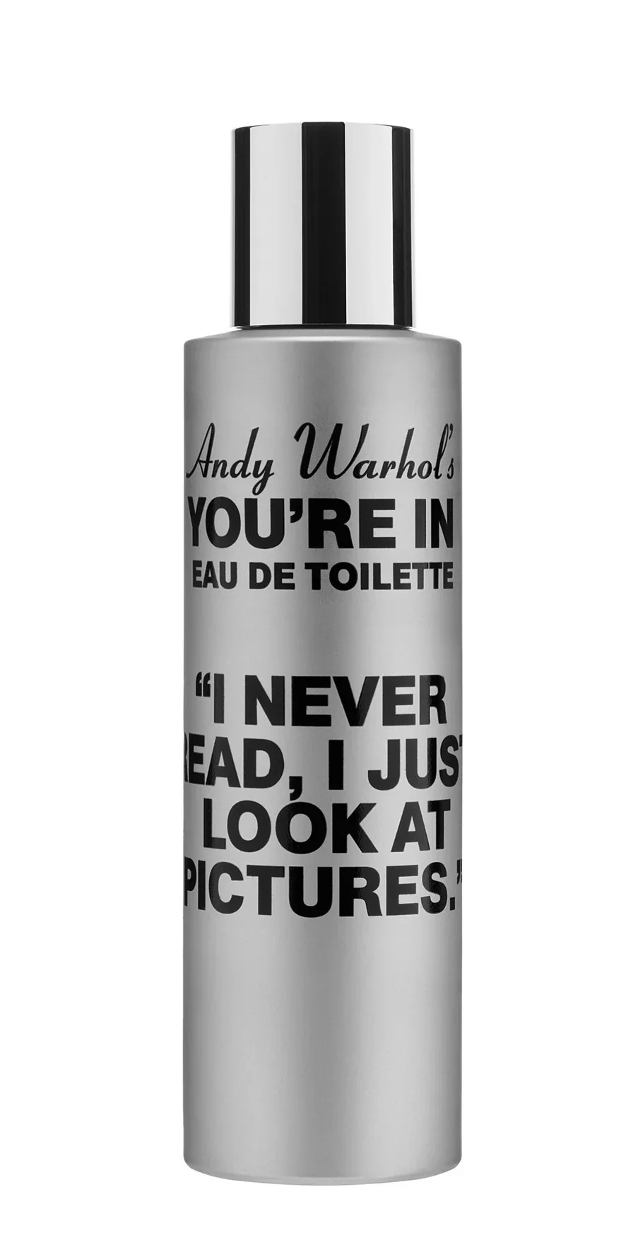 Comme des Garçons Andy Warhol’s You’re In: I Never Read, I Just Look At Pictures Eau de Toilette For Men And Women Citrus 100ml