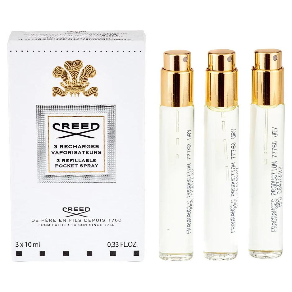Creed Spring Flower Refillable Pocket Spray For Women EDP 3X10ml
