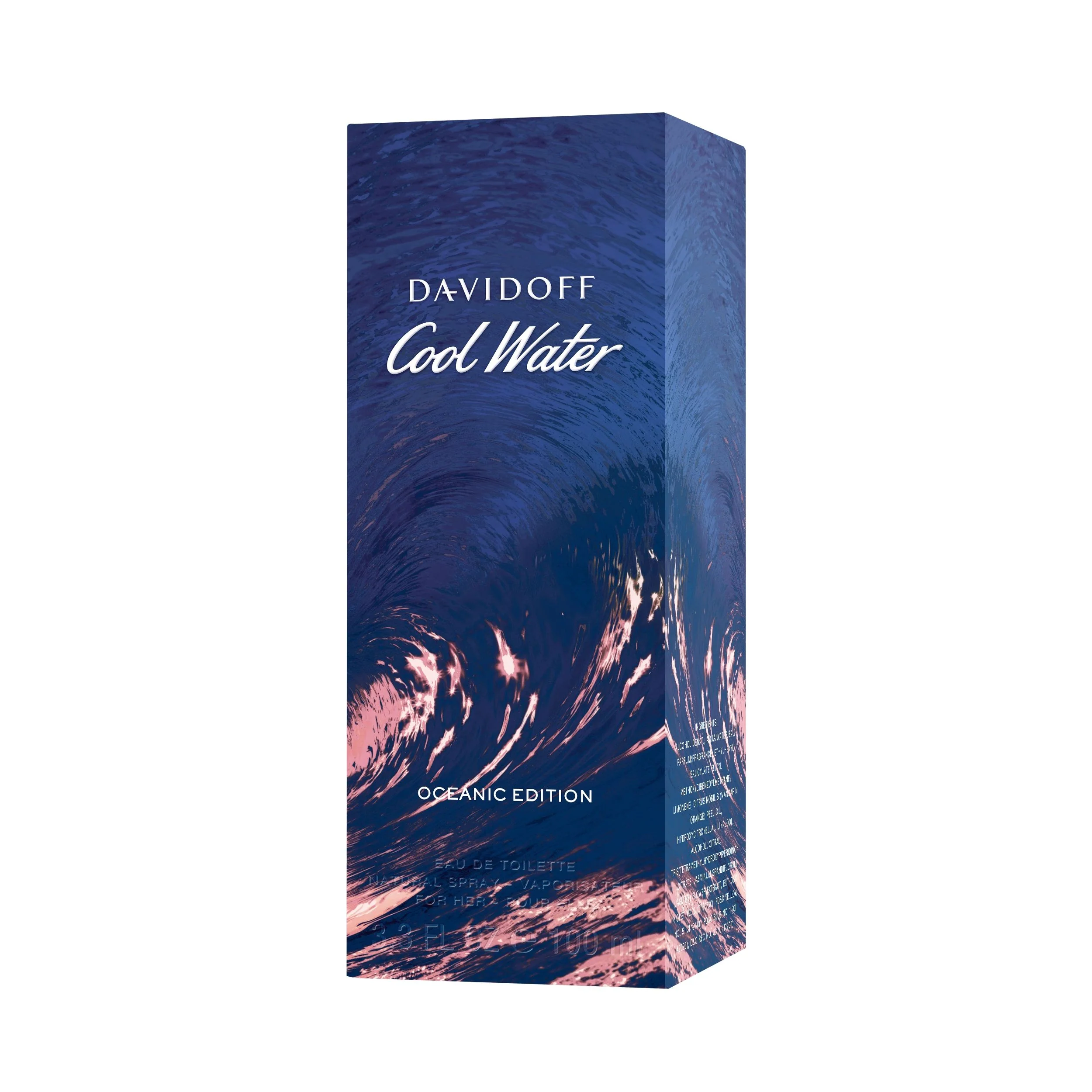 Davidoff Cool Water Oceanic Edition For Her Eau De Toilette For Women - Floral Aquatic Perfume 100ml - Image 2