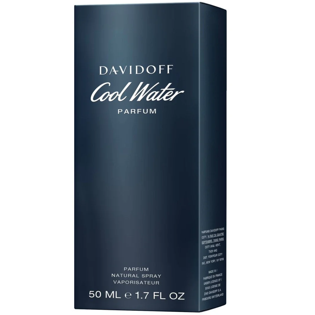 Davidoff Cool Water Parfum For Men - Earthy & Woody Perfume 50ml - Image 3