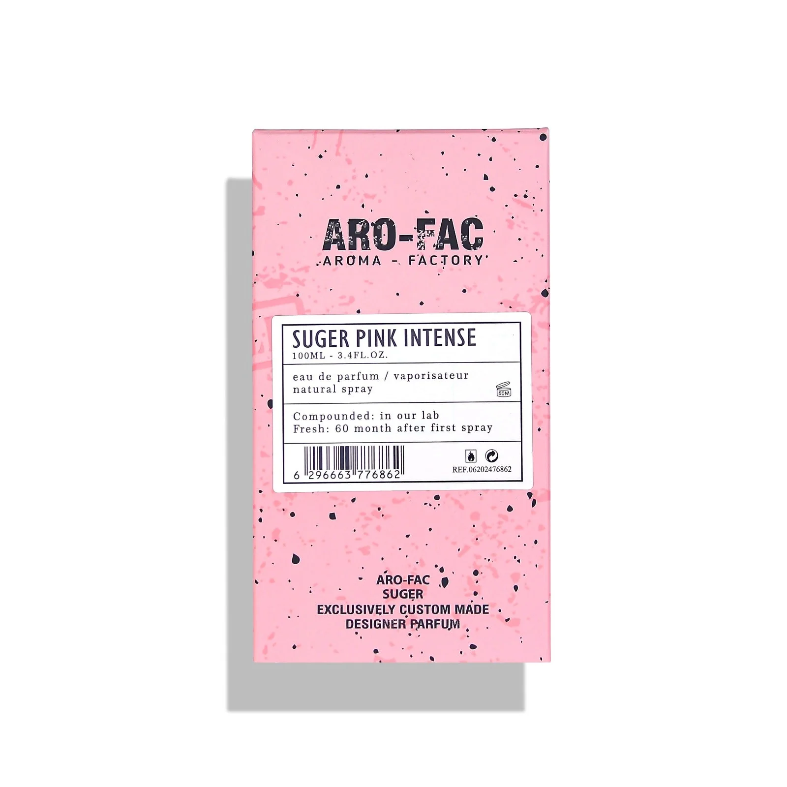 Aro-Fac Suger Pink Intense EDP For Unisex 100ml - Image 5