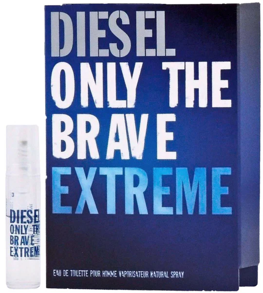 Diesel Only The Brave Extreme Pour Homme - Tube Spray For Men - EDT 1.2 ml