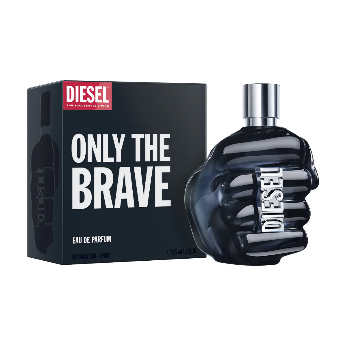 Diesel Only The Brave Pour Homme Eau De Parfum For Men - Oriental Woody Perfume 125ml - Image 2