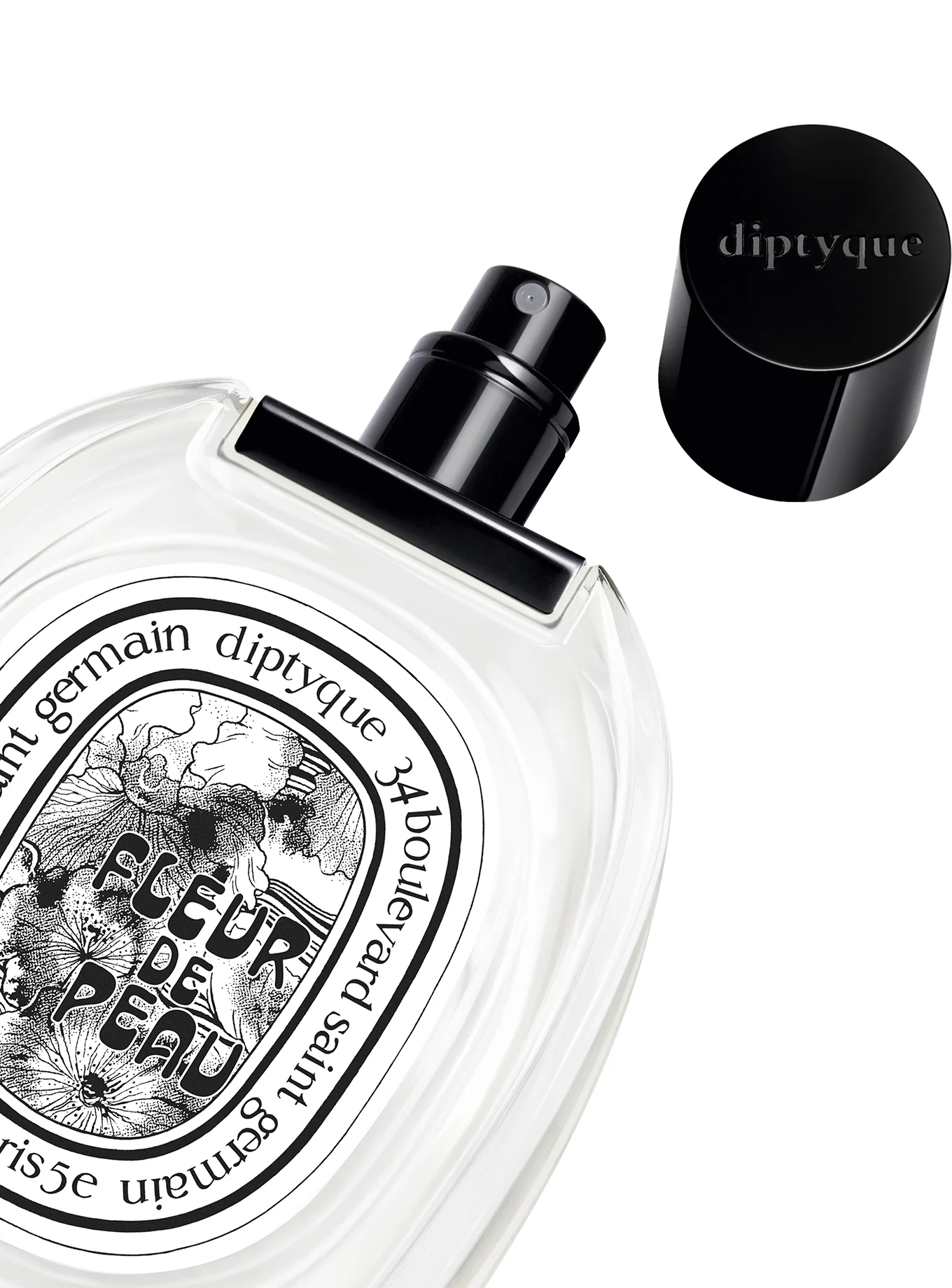 Diptyque Fleur De Peau Eau De Toilette For Unisex - Floral Woody Musk Perfume 100ml - Image 2