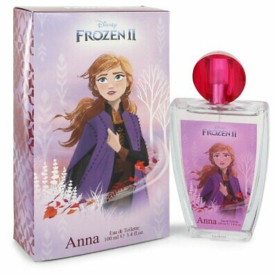 Disney Frozen II Anna by Disney Eau De Toilette Spray 3.4 oz - 100 ml For Women & Girls.