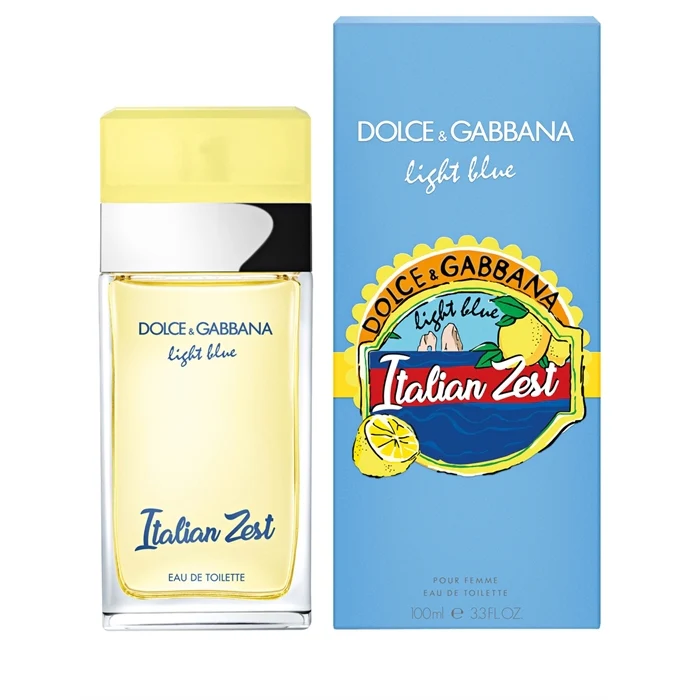 DOLCE & GABBANA LIGHT BLUE ITALIAN ZEST LIMITED EDITION POUR FEMME FOR WOMEN EDT 100 ml