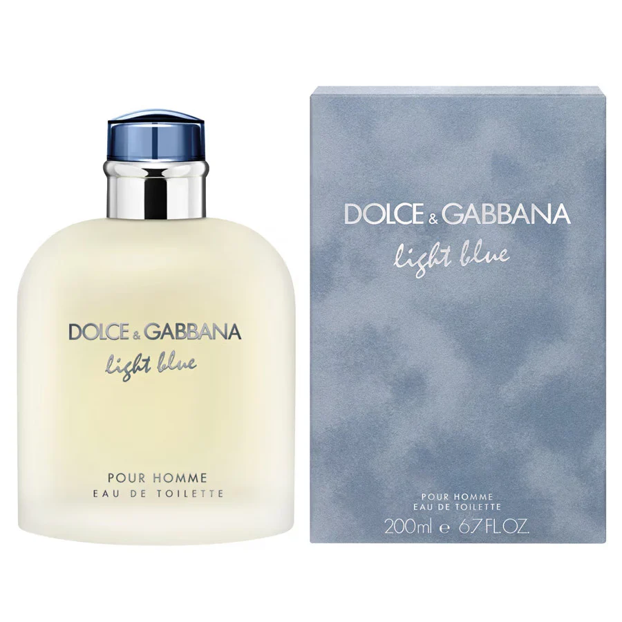 Dolce & Gabbana Light Blue Perfume For Men EDT 200ml