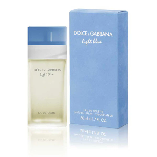 Dolce & Gabbana Light Blue Perfume for Women - Eau de Toilette, 50ml