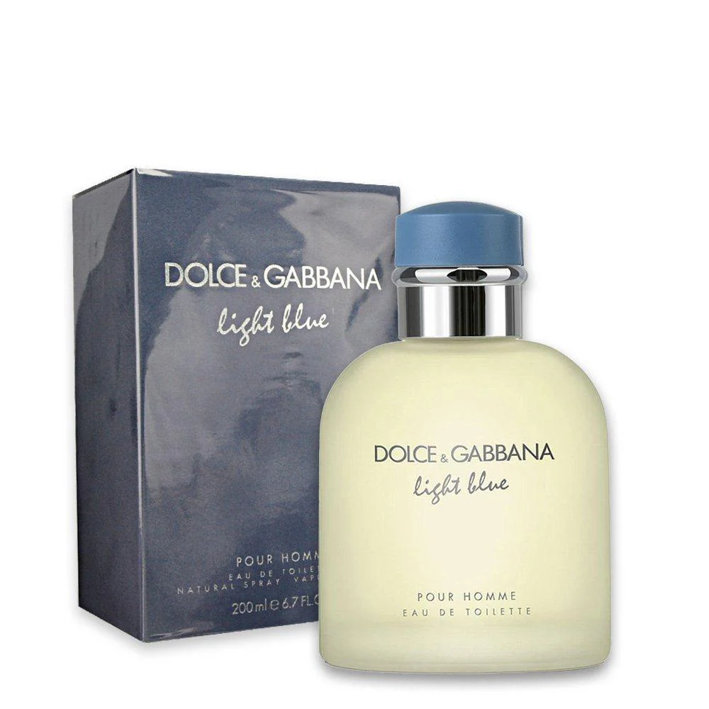DOLCE & GABBANA LIGHT BLUE POUR HOMME FOR MEN EDT 200 ml