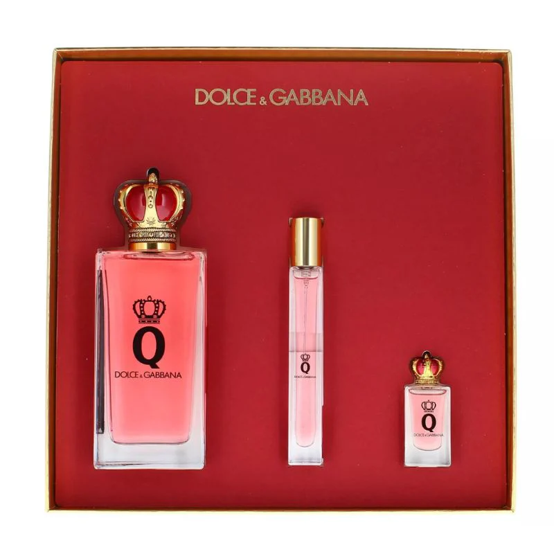 Dolce & Gabbana Q For Women Set EDP 100ml + EDP 10ml + EDP 5ml - Image 4