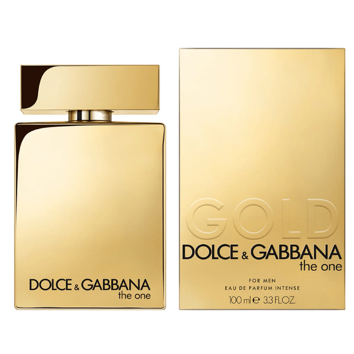 Dolce & Gabbana The One Gold For Men Perfume For Men EDP Intense 100ml