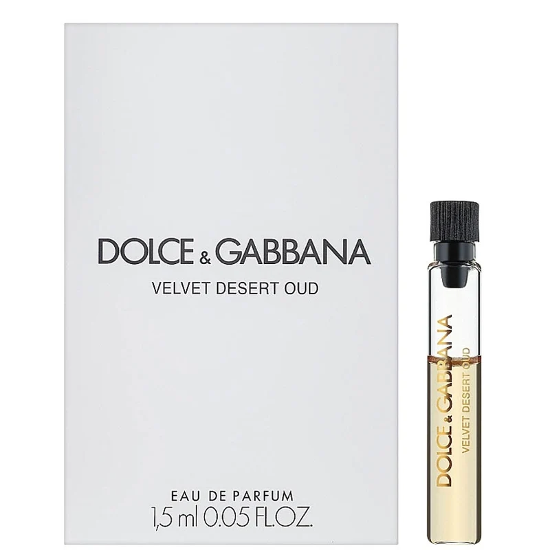 Dolce & Gabbana Velvet Desert Oud for Unisex Tube Spray EDP 1.5 ML
