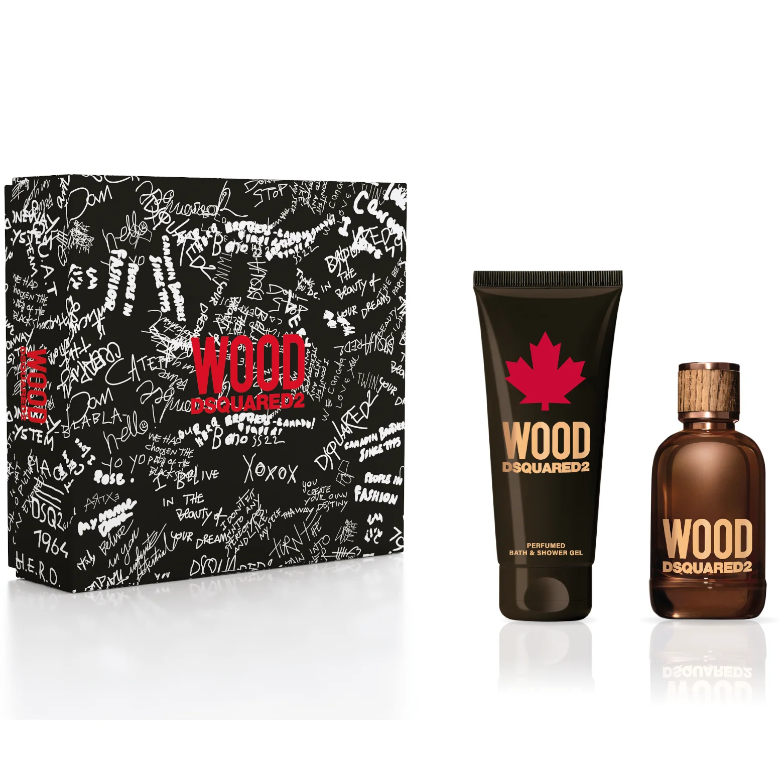 Dsquared² Wood Gift Set For Men