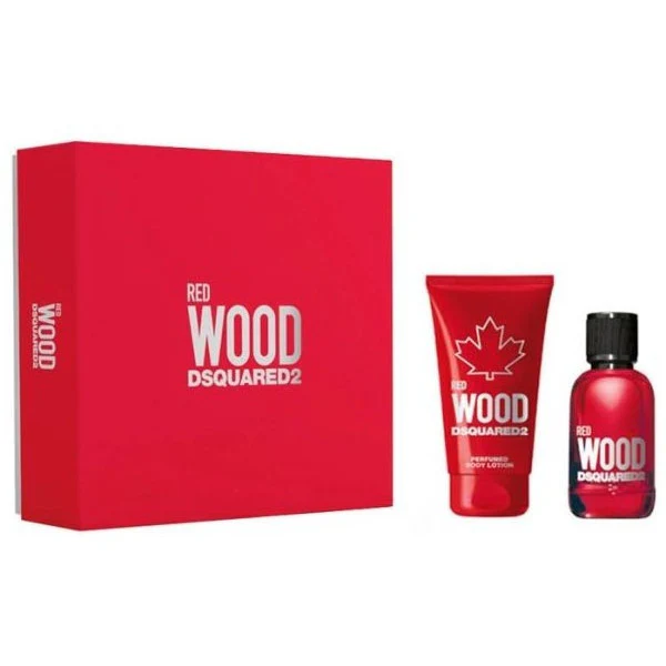 Dsquared² Wood Red Pour Femme Gift Set For Women