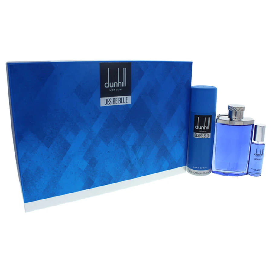 Dunhill Desire Blue Gift Set EDT 100ml+ EDT 30ml + Body Spray 195ml