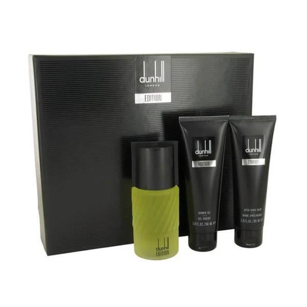 DUNHILL EDITION FOR MEN SET EDT 100 ml + AFTERSHAVE BALM 90 ml + SHOWER GEL 90 ml