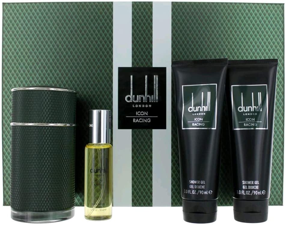 Dunhill Icon Racing Eau De Parfum 100 ml + 30 ml + 90 ml Shower Gel + 90 ml Asb, Set For Men