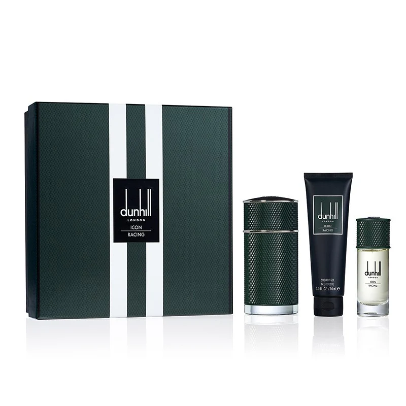Dunhill Icon Racing Giftset For Men - EDP 100ml + EDP 30ml + Shower gel 90ml