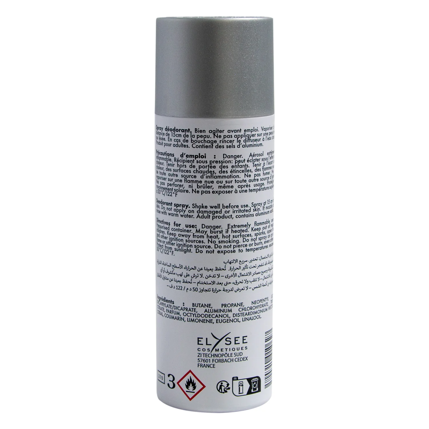 Eden & Park 48H Protection Fraicheur Deo For Men 200ml - Image 2