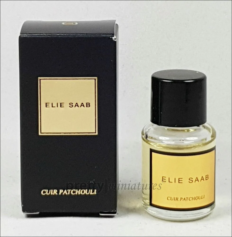 Elie Saab Cuir Patchouli Essence Perfume For Unisex - Eau De Parfum, Miniature 5 Ml