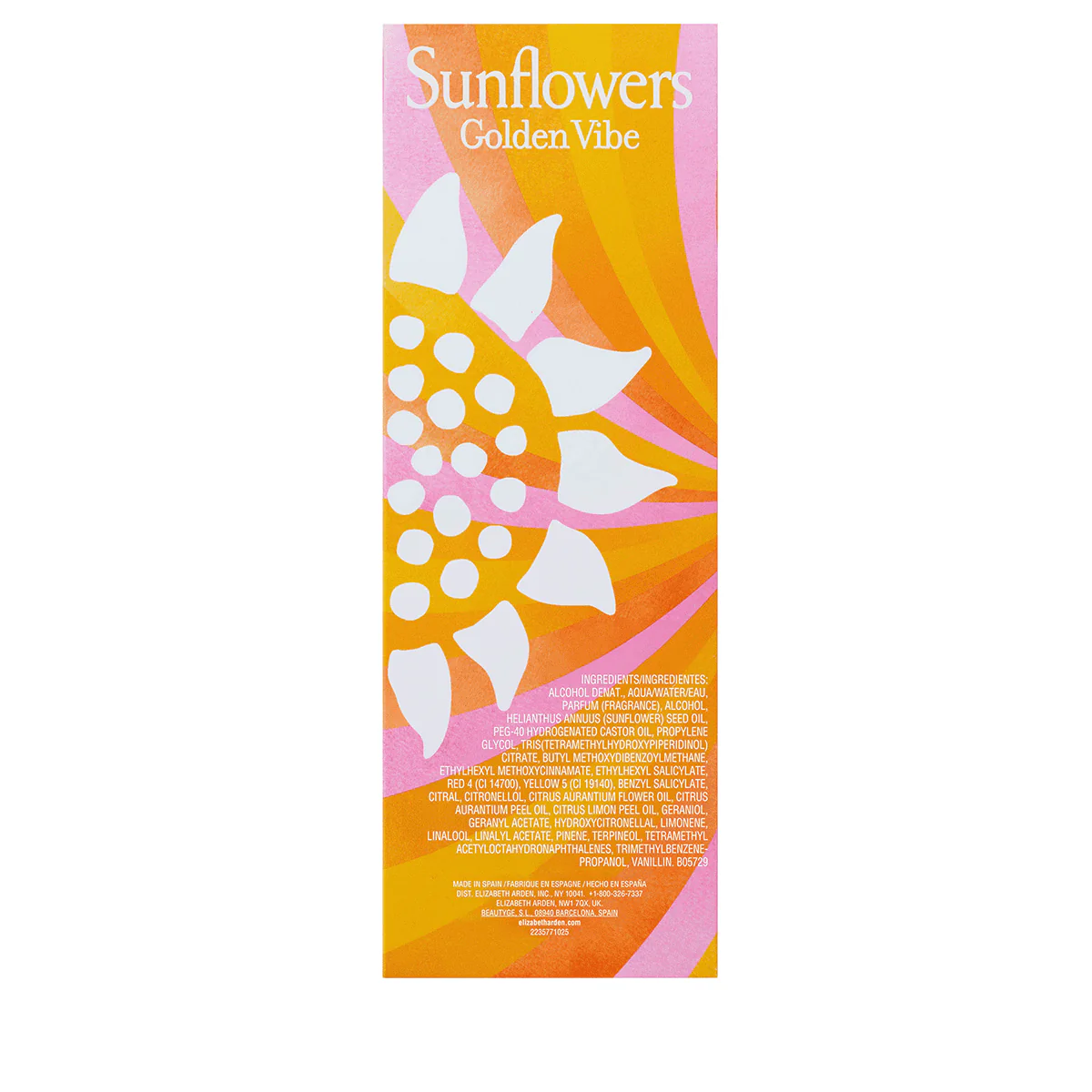 Elizabeth Arden Sunflowers Golden Vibe Eau De Toilette For Women - Floral Woody Musk Perfume 100ml - Image 3
