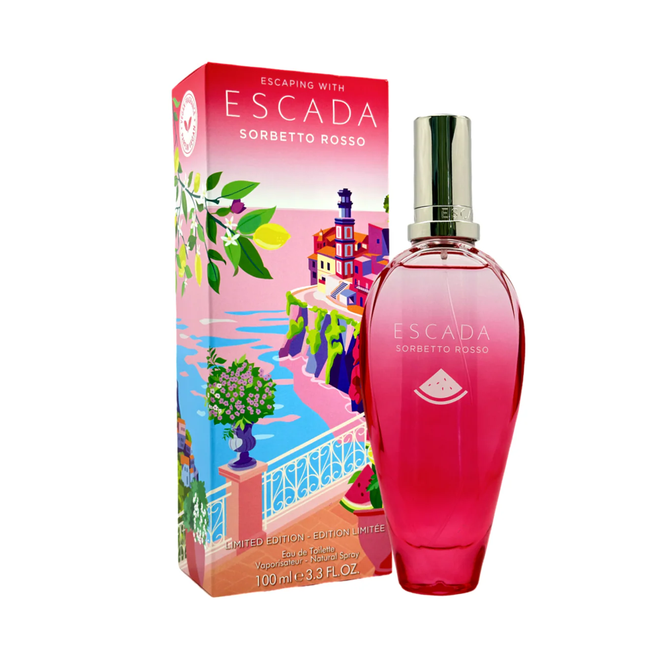 Escada Sorbetto Rosso Limited Edition Perfume For Women EDT 100ml - Image 3