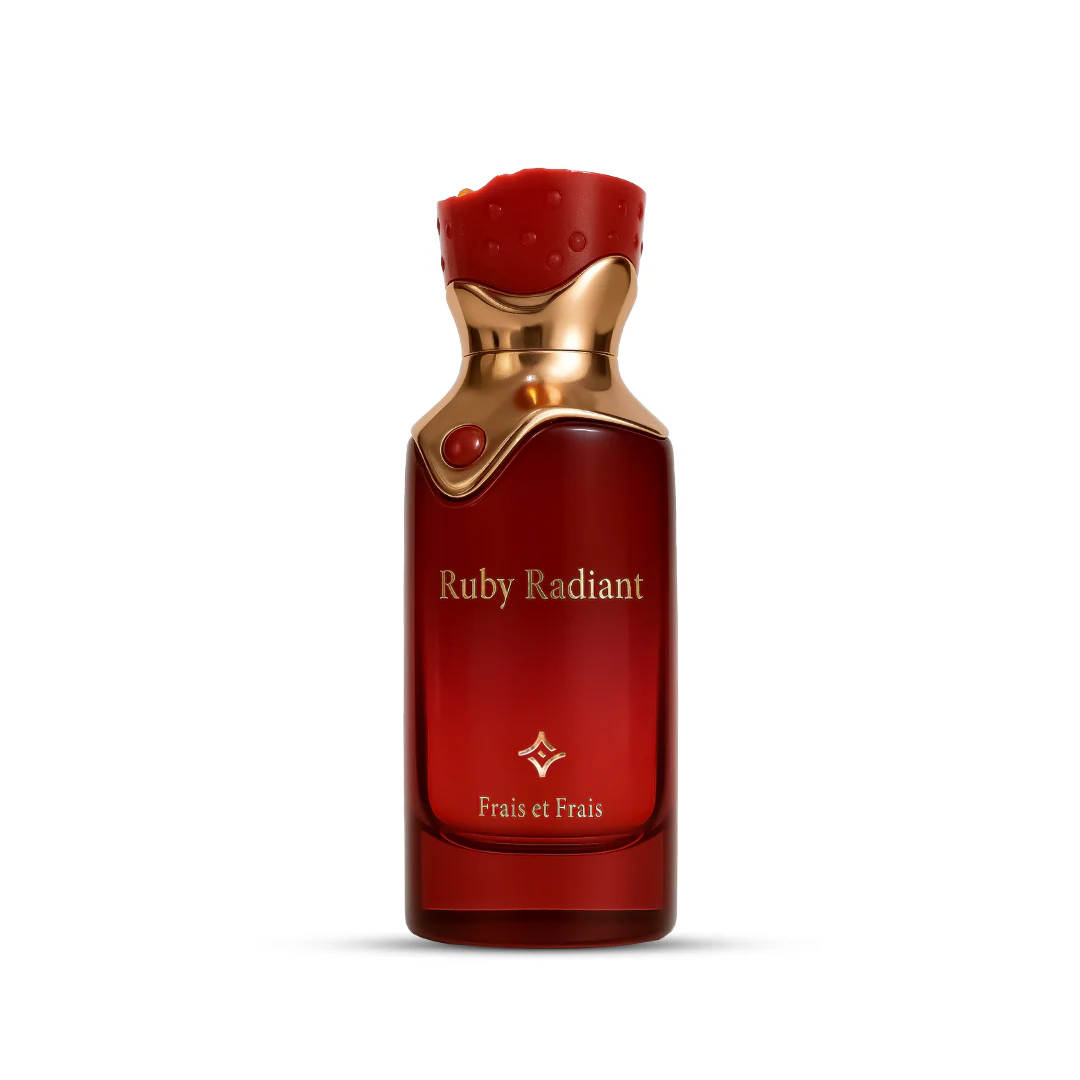 Frais Et Frais Ruby Radiant Eau de Parfum For Unisex - Long Lasting Vanilla Powdery Perfume 100ml