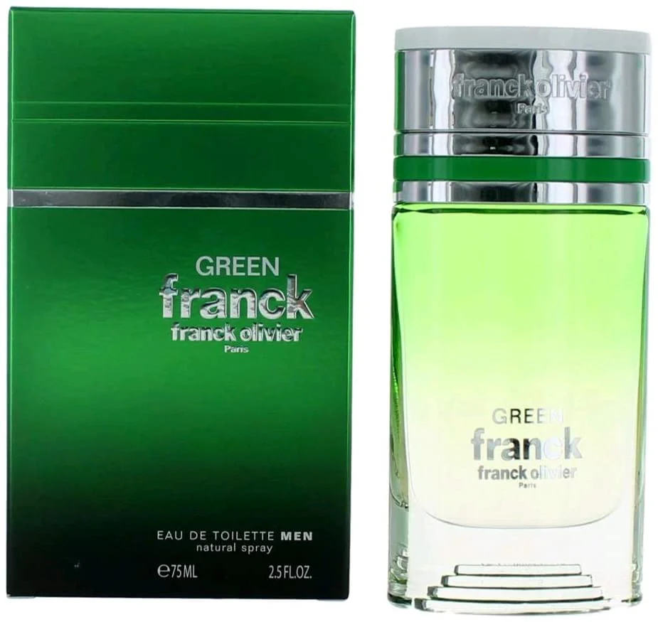 Franck Olivier Green Frank Perfume For Men, EDT, 75ml