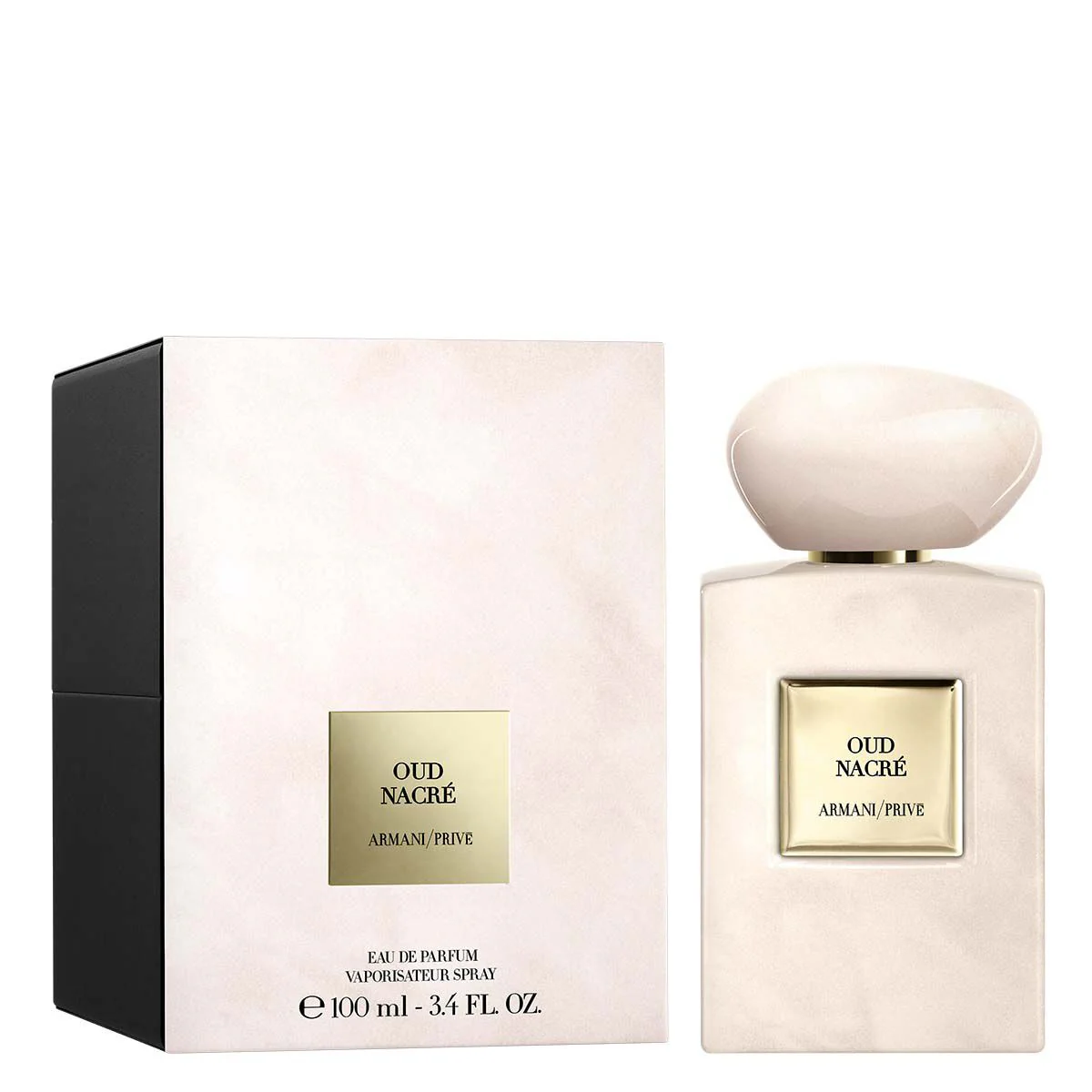 Giorgio Armani Armani Prive Oud Nacre Eau De Parfum For Unisex - Woody Spicy Perfume 100ml - Image 2