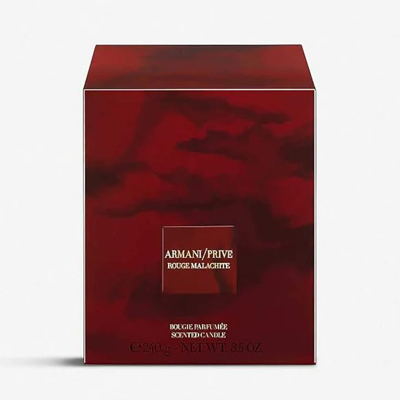 Giorgio Armani Armani Prive Rouge Malachite Scented Candle 240gm - Image 3