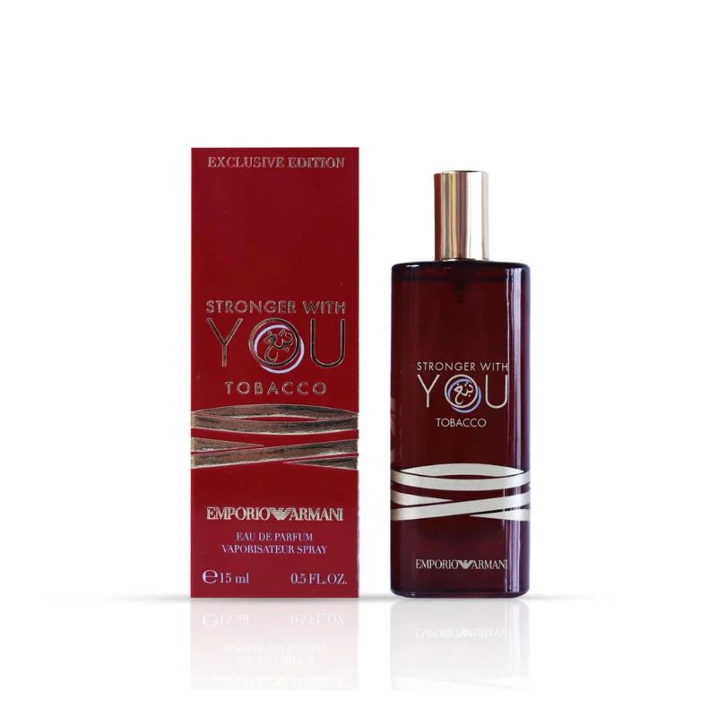 Giorgio Armani Emporio Armani Stronger With You Tobacco Exclusive Edition For Unisex EDP 15ml - Image 2