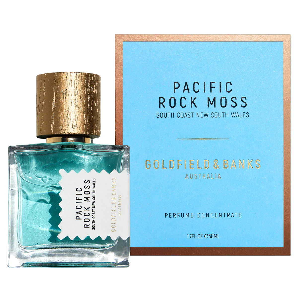 Goldfield & Banks Pacific Rock Moss Perfume For Unisex Perfume Concentrate 50ml