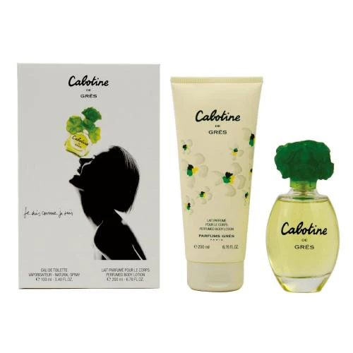 GRES CABOTINE DE GRES SET EDT 100 ml + BODY LOTION 200 ml ,WOMEN