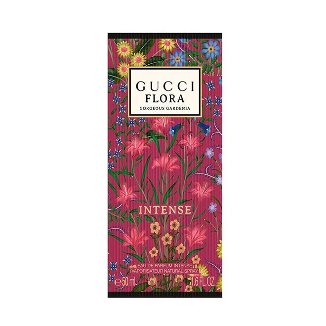 Gucci Flora Gorgeous Gardenia Intense Eau De Parfum For Women - Floral Woody Musk Perfume 50ml - Image 3
